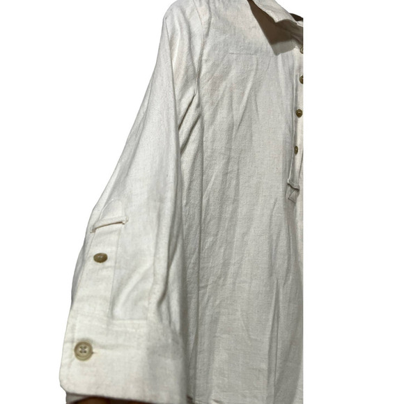 Madewell Flannel Classic EX-Boyfriend Popover Shirt - Picture 7 of 14